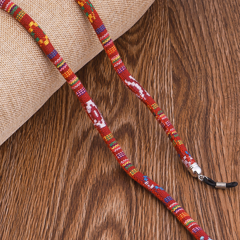 Picture of Color thick cotton glasses rope national style glasses belt cross-border anti-drop glasses rope 0.6 color rope