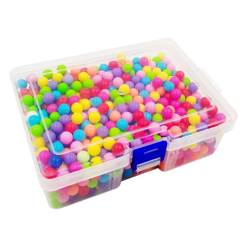 Plastic solid ball 12mm counting ball track color marbles probability ball ball toy math teaching aids