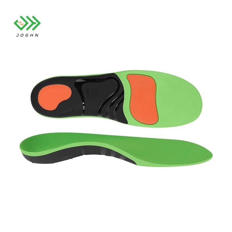Pu Corrective Arch Support Insoles, Soft Soles That Don'T Tire Your Feet, Breathable, Sweat-Absorbent, Odor-Resistant, Thickened Sports Insoles with Pressure Relief and Cushioning