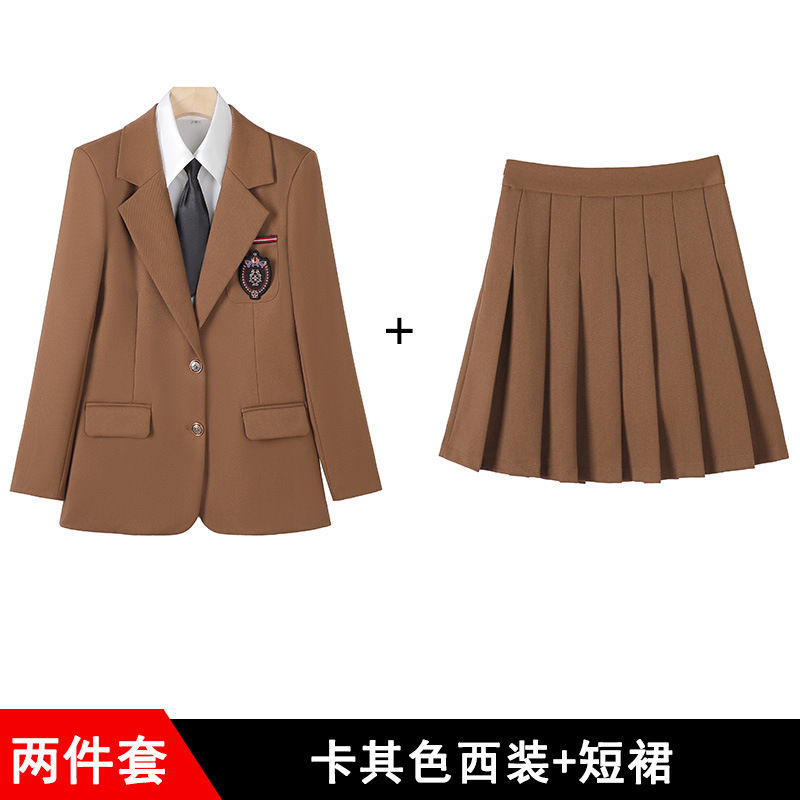 Picture of Spring and Autumn Business Wear Women's suit Women's Fashion Dress Stitching Women's Suit Work Clothes Korean Casual Small Suit