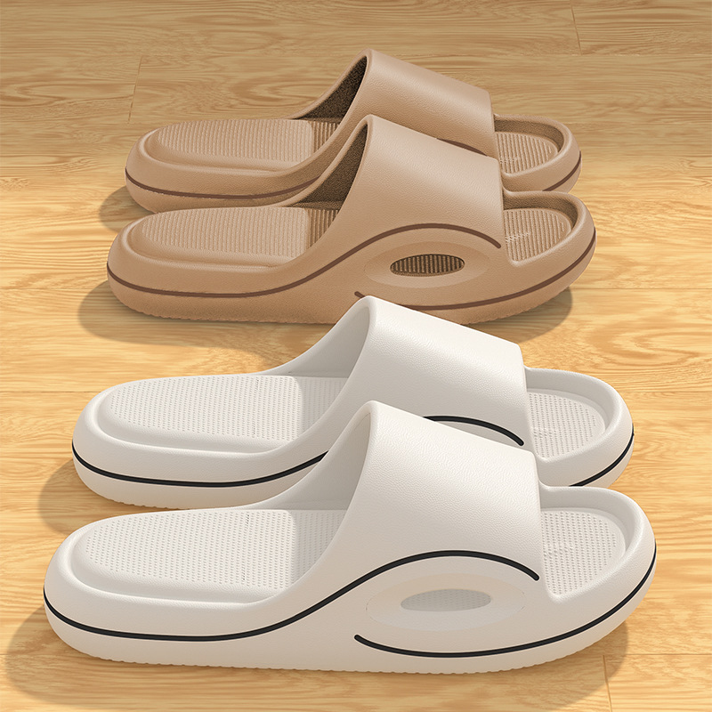 Eva Men's Thick-Soled Slippers for Outdoor Wear in the Bathroom, Non-Slip, Non-Stinky Feet, Home Indoor Summer Women's Slippers