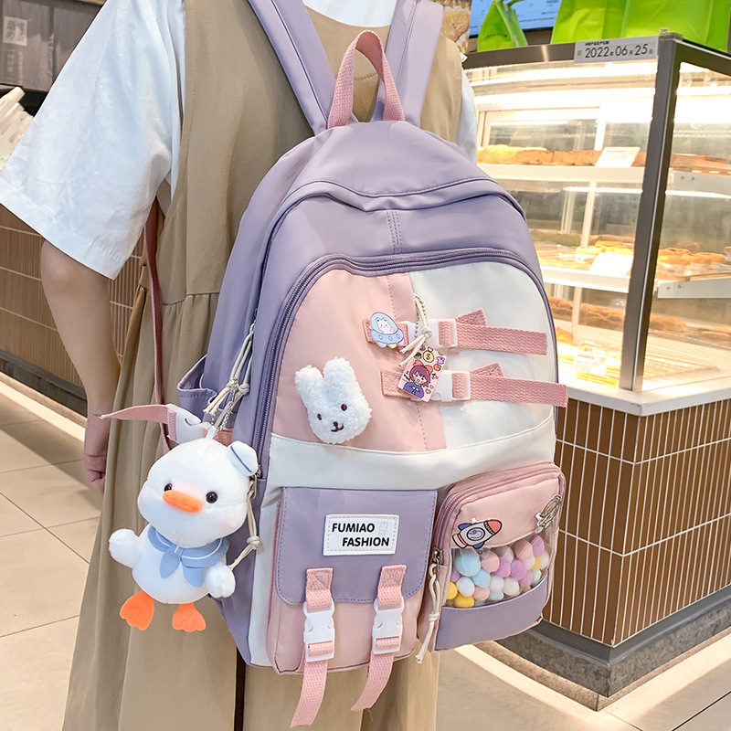 Picture of Schoolbags for Children, Primary School Students, Cute Girls, Middle School Students, Customized High-Quality Wholesale Junior High School Students, High-Looking Backpacks