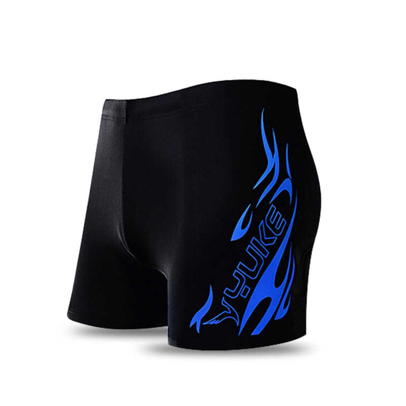 Picture of Swimming Trunks Men's Boxer Hot Spring Pants Large Size Loose Swimming Suit Men's Fashion Swimming Goggles Swimming Cap Set Equipment Swimsuit