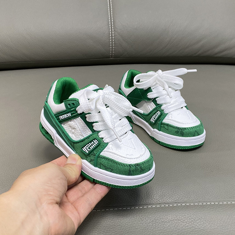 Children's Shoes Family Boys Versatile Comfortable Casual Shoes 2025 Spring & Fall Girls Students Fashion Lightweight Sports Shoes