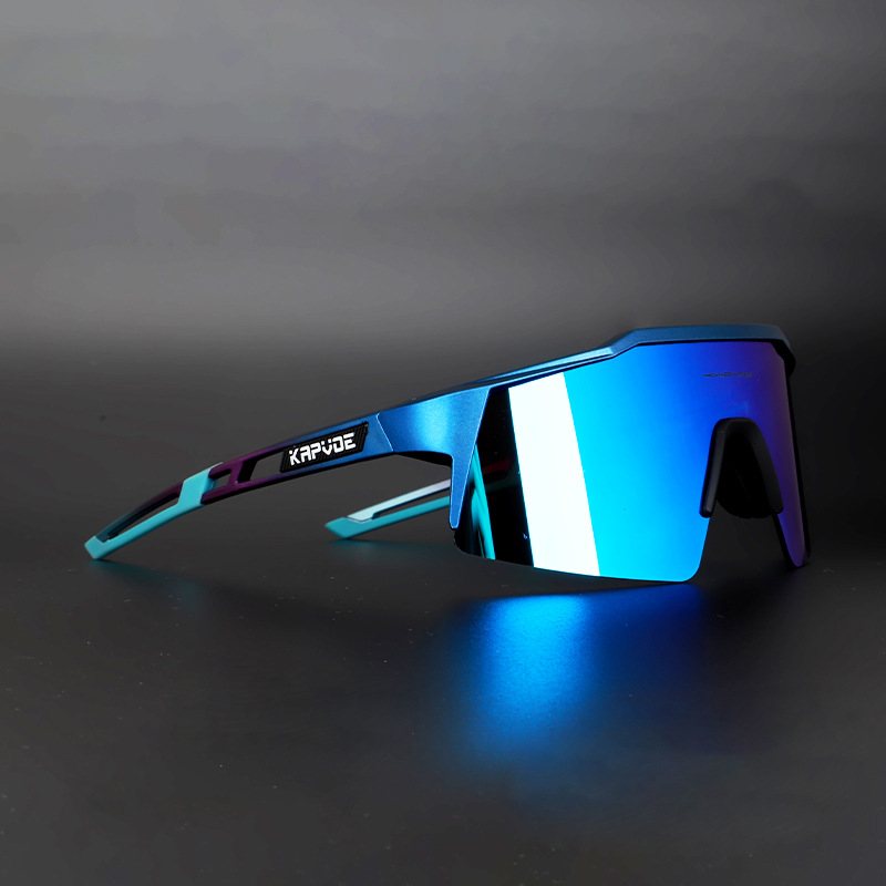 Picture of kapvoe New Polarized Riding Glasses Mountain Bike Outdoor Sports Bicycle Windproof Equipment Sunglasses
