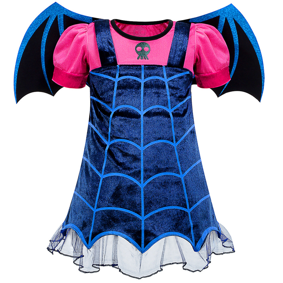Vampire Girl Halloween Cosplay dress Child Princess Dress Up Costume Vampire Nana