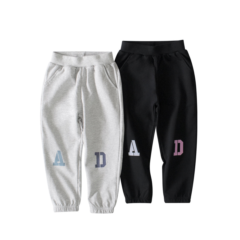 Picture of 27kids Korean style children's clothing autumn and winter New 2024 children's sports long pants baby boys' sweatpants one-piece delivery