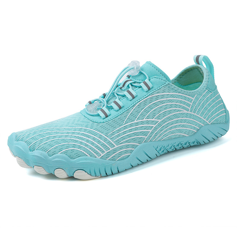Picture of New outdoor plus size diving and swimming, river tracing shoes, beach shoes, wading women's five-finger shoes, men's skipping rope hiking shoes