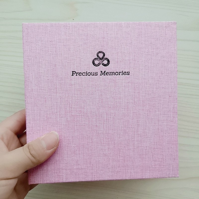 Picture of Wholesale plain cotton linen loose-leaf PP photo album photo album movie ticket storage postcard 3 inch 5 inch