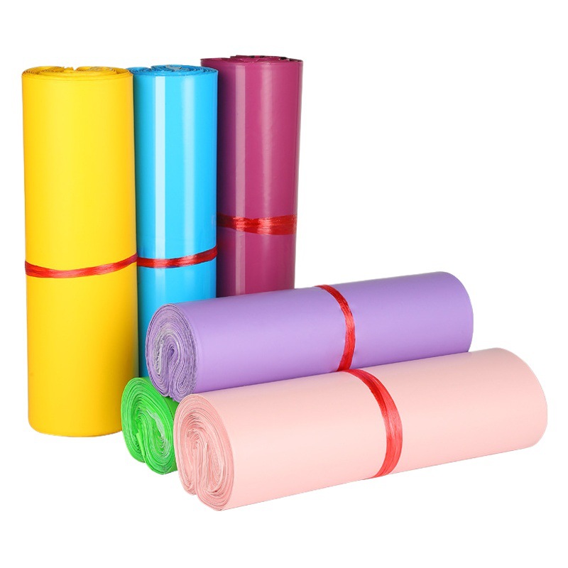 Color new express packaging bag white thick waterproof logistics packing bag express bag production Wholesale