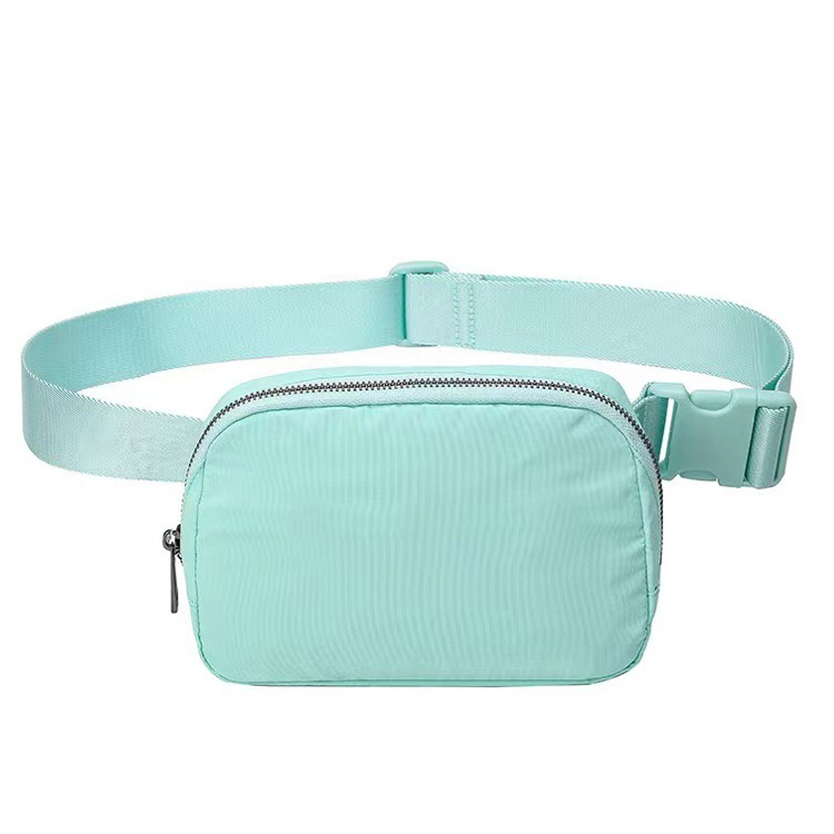 Picture of Amazon Outdoor Running Waist Bag Lulu Same Style Crossbody Bag Chest Bag for Men and Women Fashionable Nylon Waterproof Sports Waist Bag