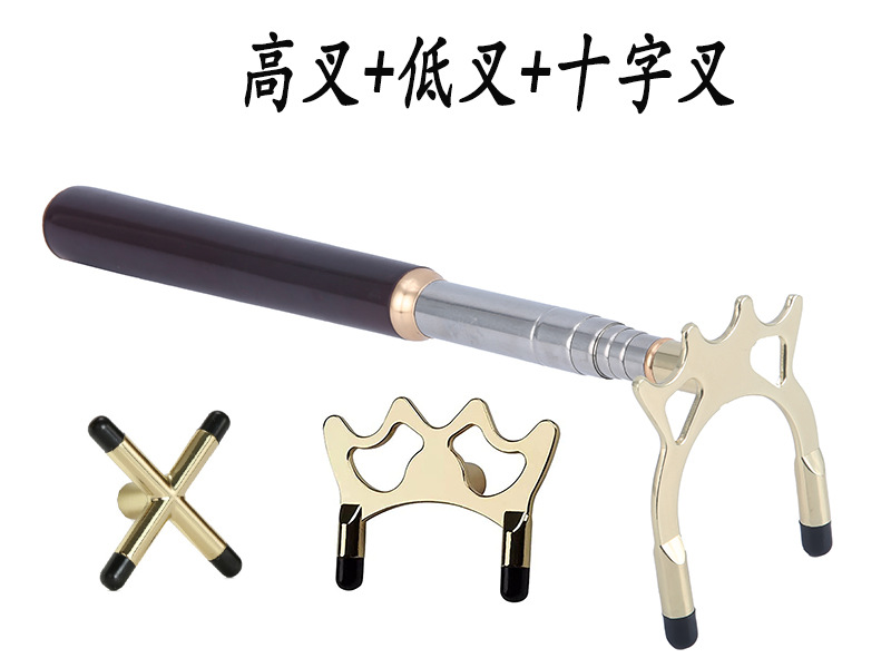 Picture of Telescopic pool cue support Telescopic frame rod Telescopic pool frame rod Billiard bridge rod Telescopic pool stick bridge Billiard support