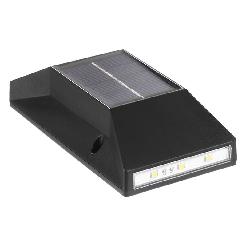 Solar Up and Down Glow Wall Lamp Outdoor Landscape Courtyard Outdoor Waterproof Atmosphere Wall Decoration Terrace Wall Washer