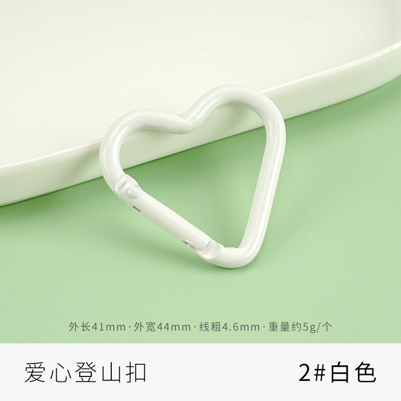 Picture of Factory wholesale color paint gourd-shaped carabiner aluminum alloy jewelry accessories water bottle key creative quick-hanging buckle