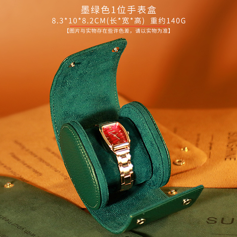 Picture of Portable 1-bit 2-bit 3-bit Watch Box Leather Watch Storage Box Famous Watch Mechanical Watch Wrist Watch Packaging Box
