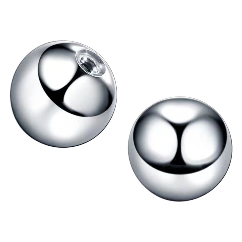 Titanium Steel Steel Beads Lip Nail Tongue Nail Eyebrow Nail Navel Nail Breast Nail Accessories Ear Plug Piercing Jewelry Wholesale