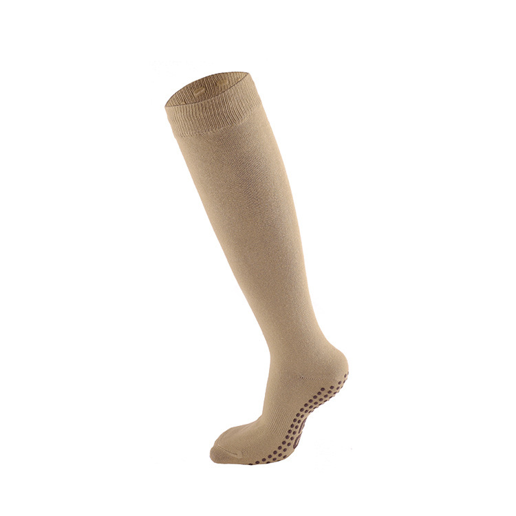Picture of Cotton Yoga Mid-Calf Non-Slip Socks Calf Socks Wholesale Fitness Yoga Dance Sports Socks