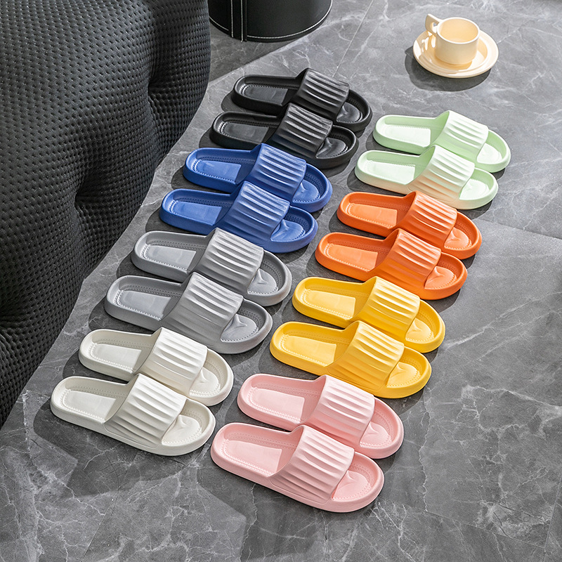 Slippers Women Summer Slippers Men's Home Shoes Home Indoor Bathroom Bath Couple EVA Slippers Men's Wholesale Slippers