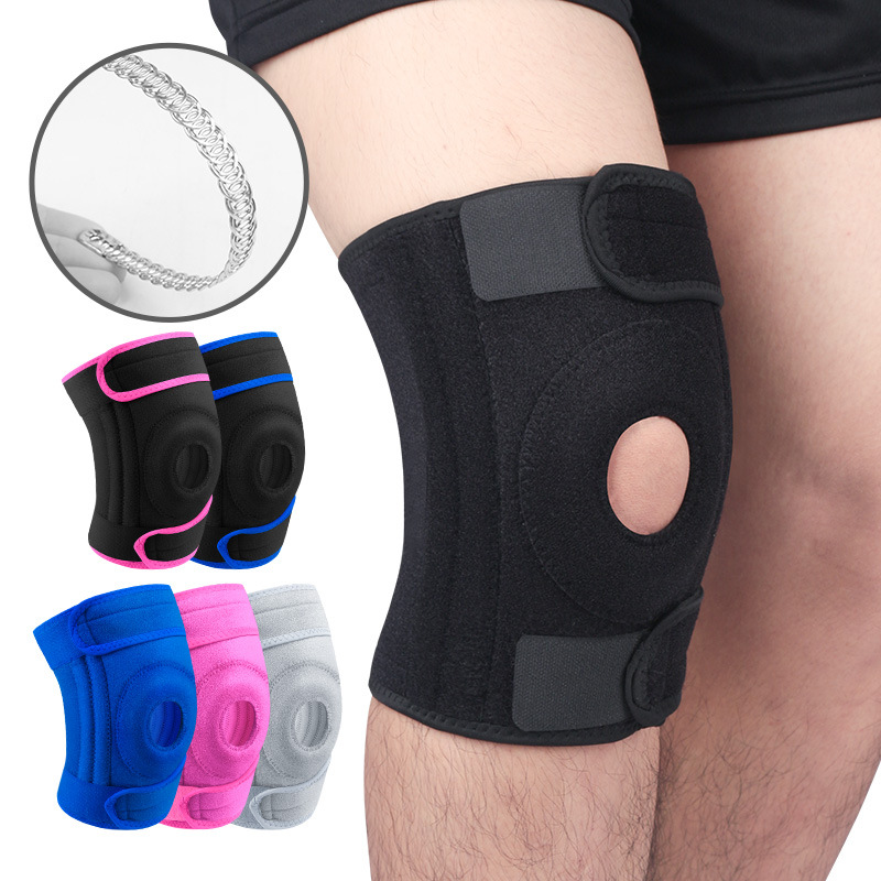 Picture of Cross-border Sports kneecap cover compression winding spring leggings outdoor basketball mountaineering fitness kneecap protective gear can be used for hair generation