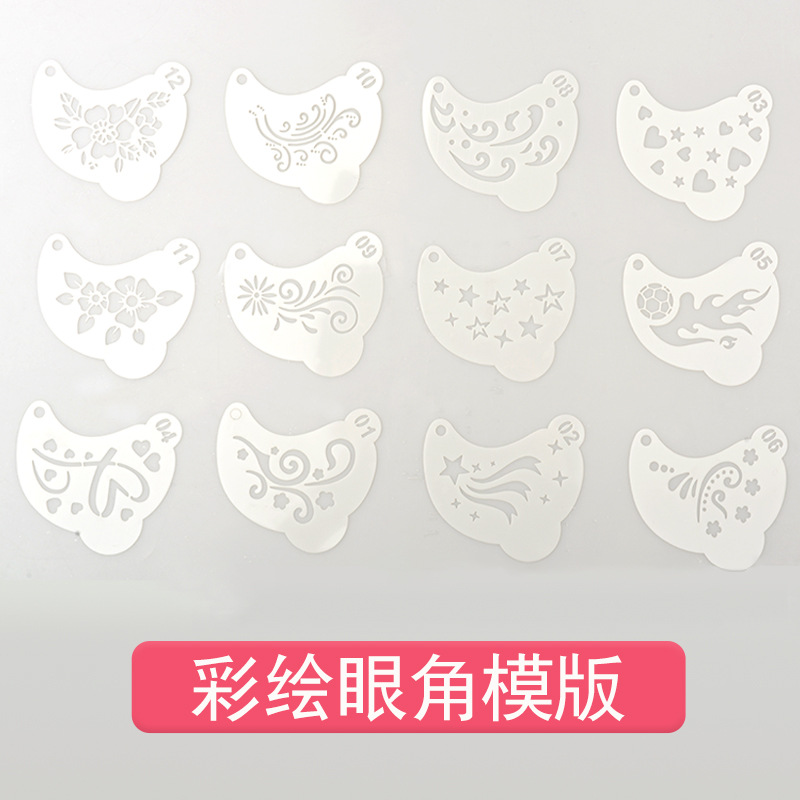 Picture of Children's Human Face Painting suit Festival Comic-Con Makeup 3D Painting Pigments Water-soluble Washable Pigments
