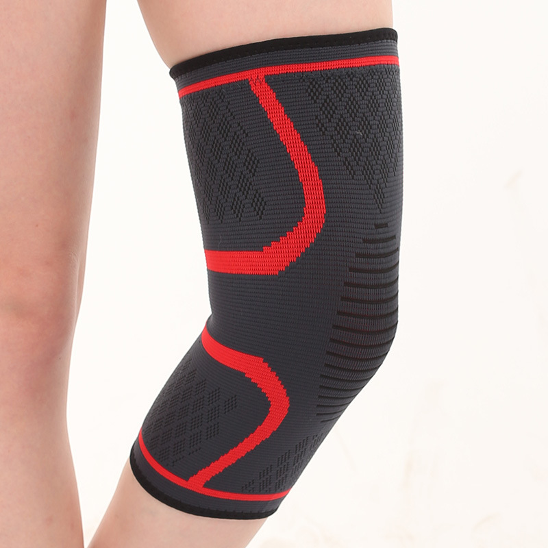 Picture of Maxwell Sports Knee Protector Double Corrugated Non-slip Elastic Warm Nylon Knitted Protector Outdoor Cycling Mountaineering Protector