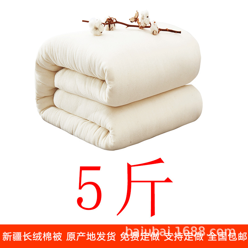 Picture of Cotton Quilt Mattress Type a Quilt Cotton Batting Mattress Student Quilt Pad Quilt Winter Quilt Quilt Core Manufacturer