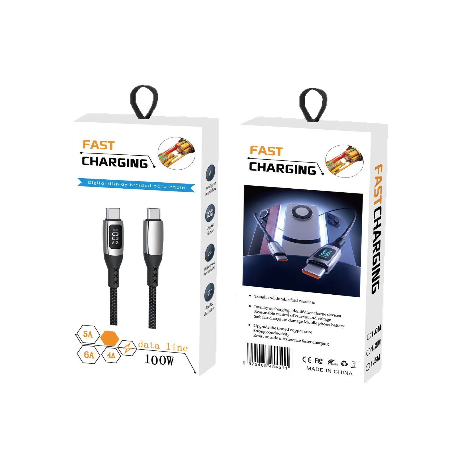 Picture of 100W Digital Display Data Cable Neutral Packaging Box in Stock