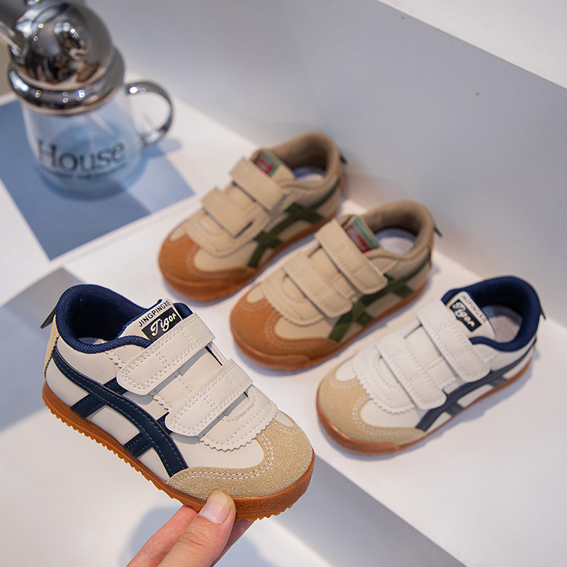 Children's Forrest Gump Shoes 2025 Spring and Autumn New Korean Style Children's Casual Running Shoes Baby Walking Shoes Trendy Wholesale