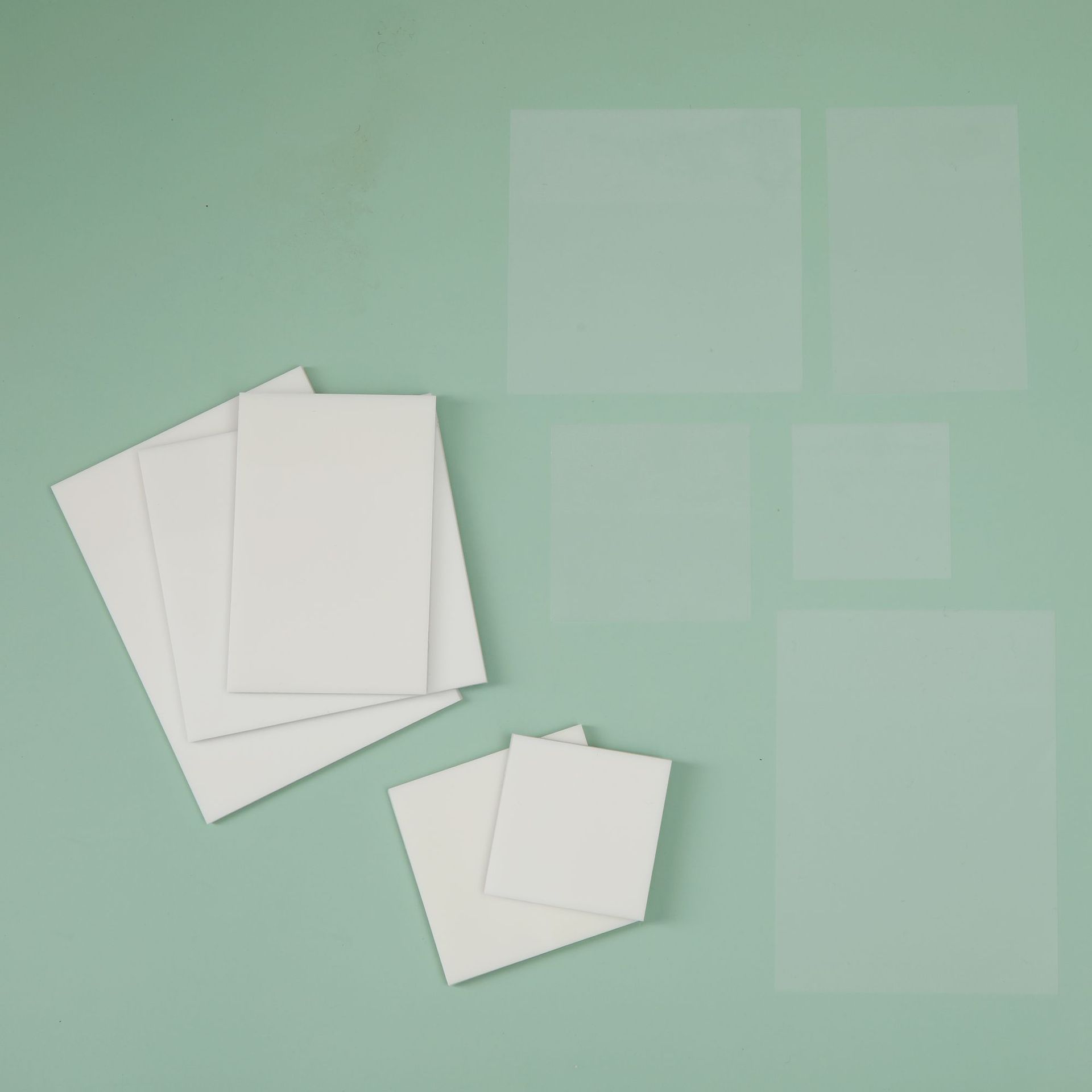 Picture of Transparent Pet Sticky Notes, Multi-Specification Index Tabs, Multi-Waterproof Sticky Notes, Easy to Tear, High Stickiness