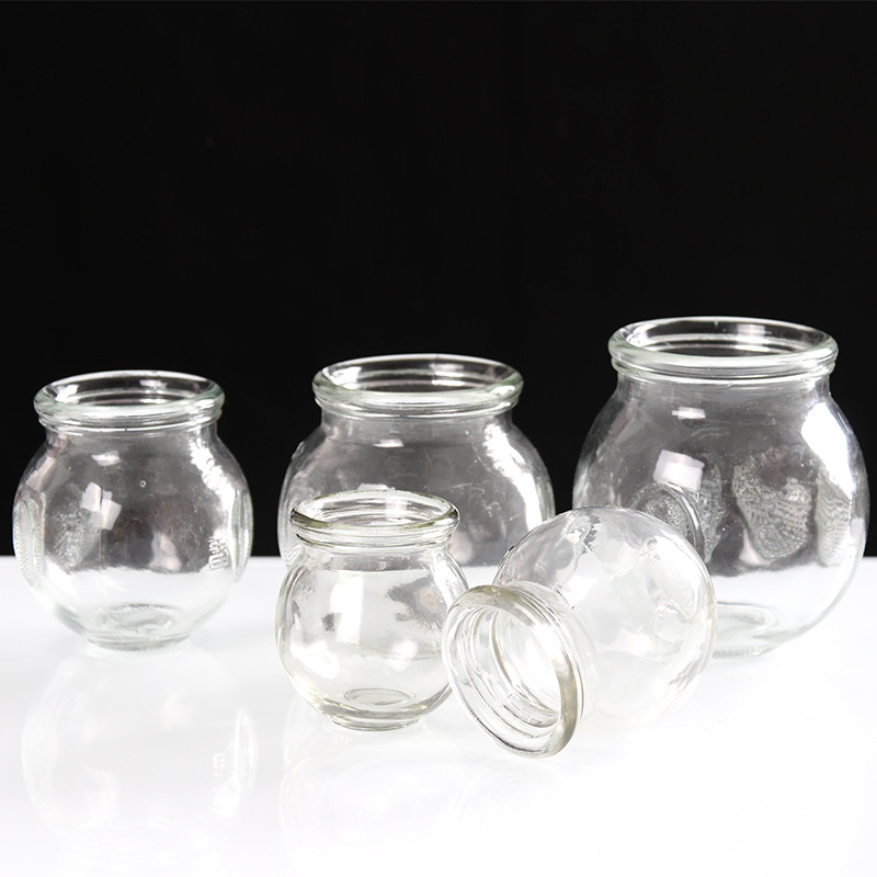 Picture of Glass Cupping Thickeneded Glass Cupping Household Cupping Set Cupping Glass Jar Cupping Device