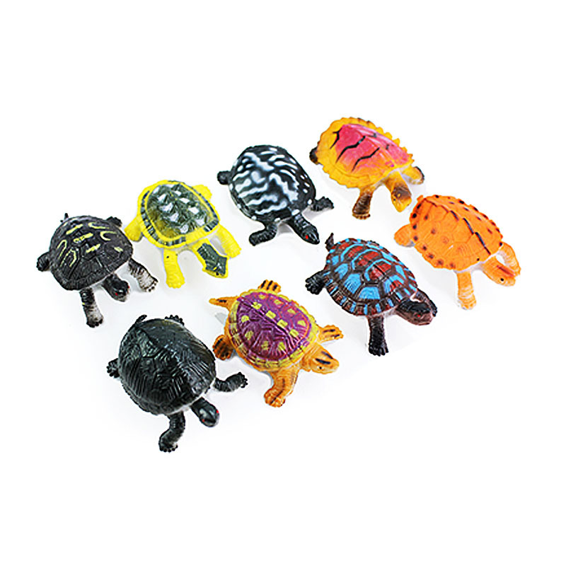 Picture of Cross-border explosion simulation marine animal model toy penguin shark turtle toy model stall toy