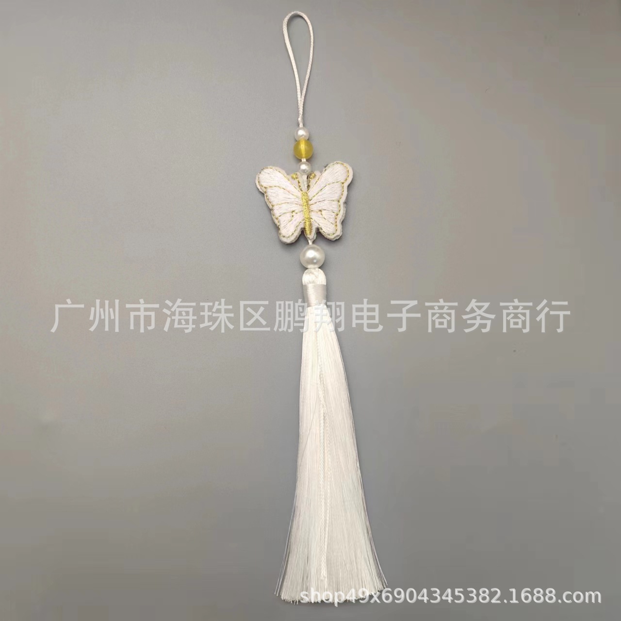Picture of in stock wholesale embroidery butterfly tassel small tassel pendant hanfu children's clothing accessories clothing accessories