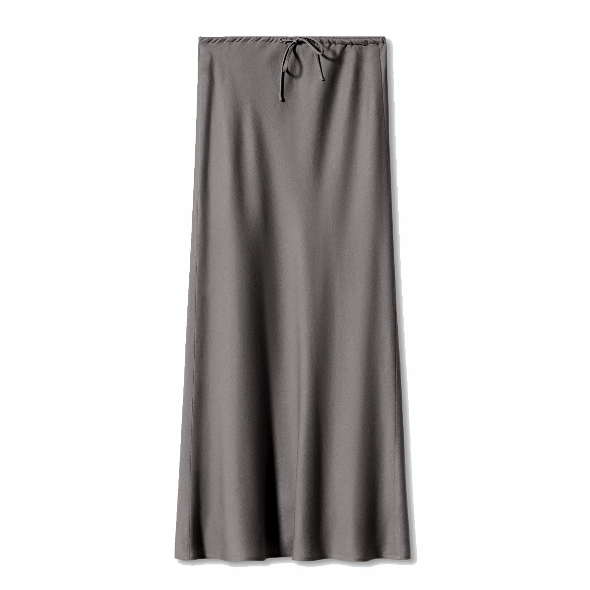 Picture of 2024 Amazon high quality satin long skirt high waist drawstring lace-up solid color skirt female cross-border women's clothing in stock