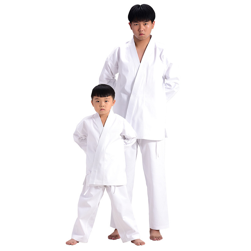 Picture of Gaoke heavy karate suit with karate belt for foreign trade competition can add logo embroidery