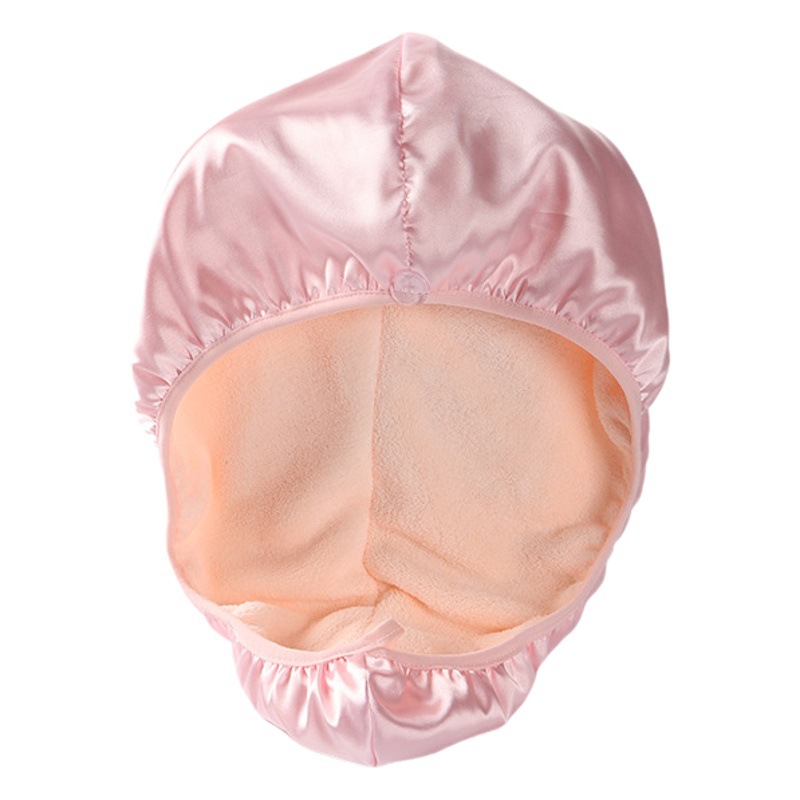 French lady hair hat imitation silk hair hat double-layer hair hat cute hair hat color cloth hair hat