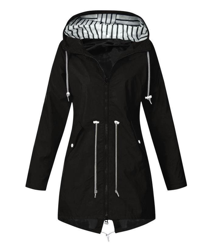 Picture of Europe and America Three-in-One Outdoor Hooded Mountaineering Suit Women's Four Seasons Zipper Jacket
