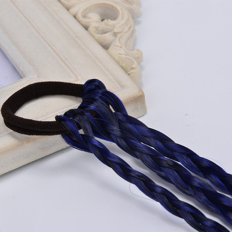 Picture of Hot Selling Colorful Wig Braids Gradient Color High Temperature Silk Braids Wig Hair Band Wholesale