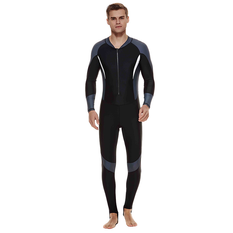Picture of Shabart Men's Thin Material One-Piece Swimsuit Sunscreen Suit Jellyfish Suit Diving Suit Men's Snorkeling Equipment