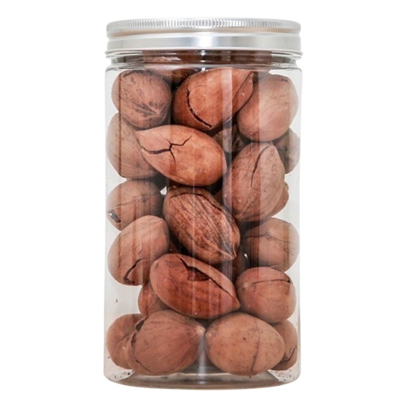 Factory wholesale plastic bottle tea nut plastic jar pet transparent sealed bottle wide mouth storage bottle sealed jar