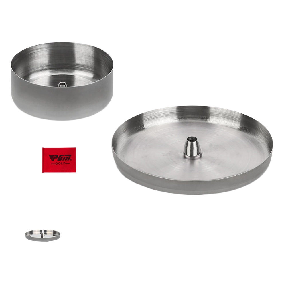 PGM Golf Hole Cup 201 Stainless Steel Green Hole Cup Distribution Green Flag Golf Supplies Factory Straight