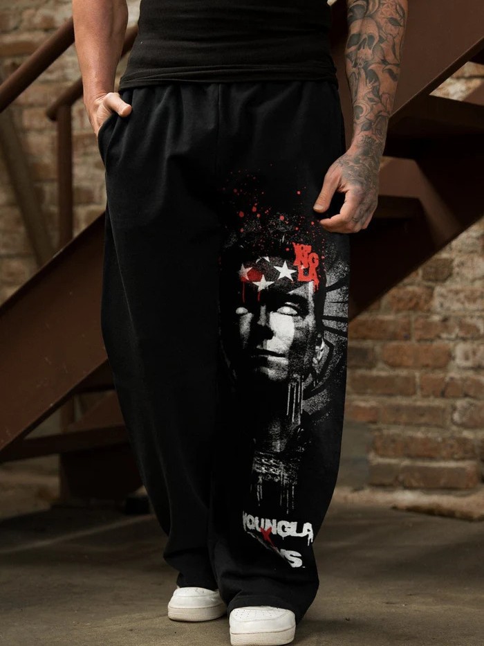 YOUNGLA Joint THE BOYS Men's Sports Pants Jogger Sports Fitness Running Training Casual Pants