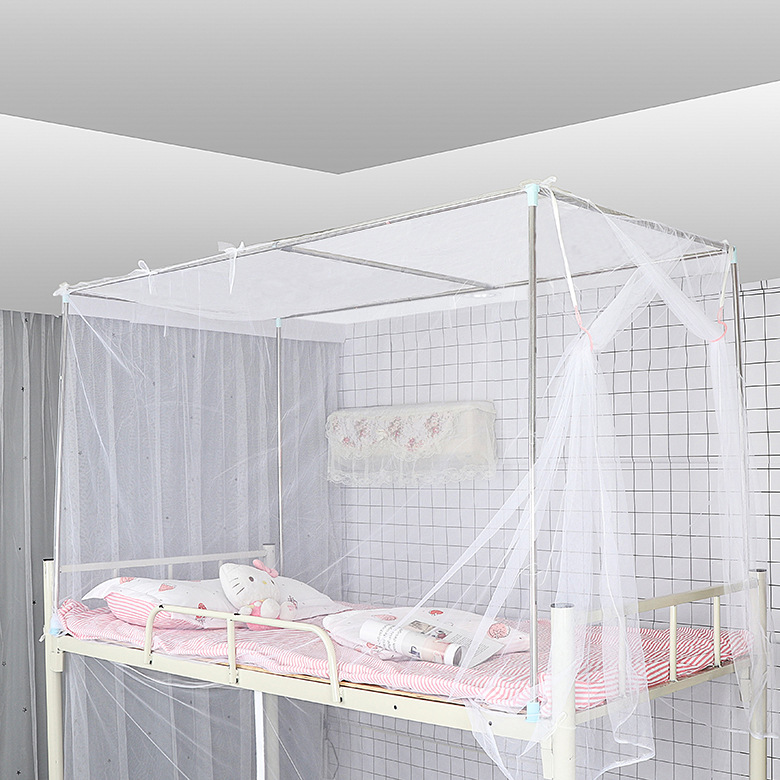 Student dormitory upper bed mosquito net male and female dormitory 0.9 m single bed special secret side open door gauze tent in stock generation