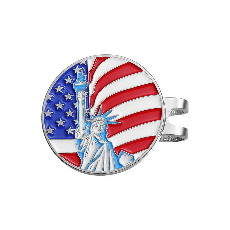Picture of Golf cap clip magnetic ball mark metal mark cross-border hot sale