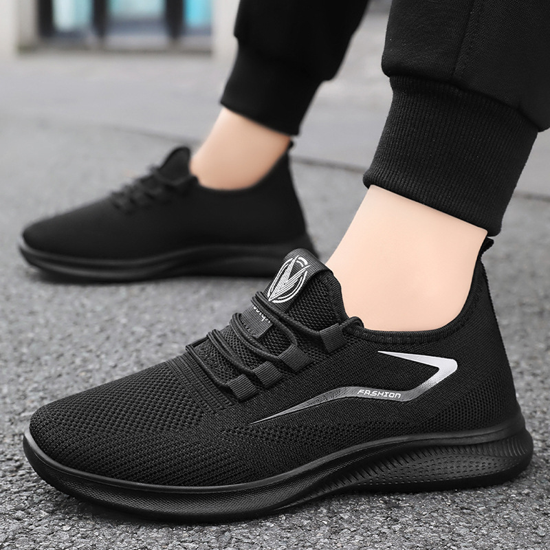 Picture of Shoes Men's Large Size Cross-Border Sneakers Wholesale Casual Sports Shoes Men's Shoes Breathable Non-Stinky Feet Mesh Running Shoes