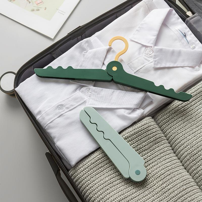 Household Dormitory Folding Clothes Hanger Portable Travel Clothes Outdoor Travel Underwear Socks Storage Rack