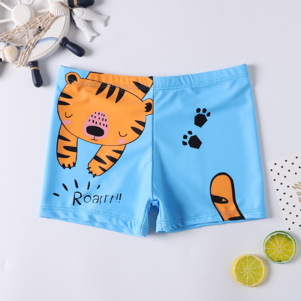 Picture of Cartoon boys swimsuit baby swimsuit good fabric boys small and medium-sized children swimming trunks a generation of children's swimming trunks