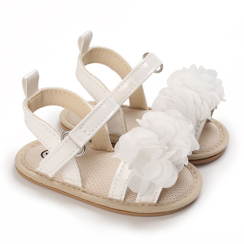 Picture of Summer flowers 0-1 year old baby girl sandals