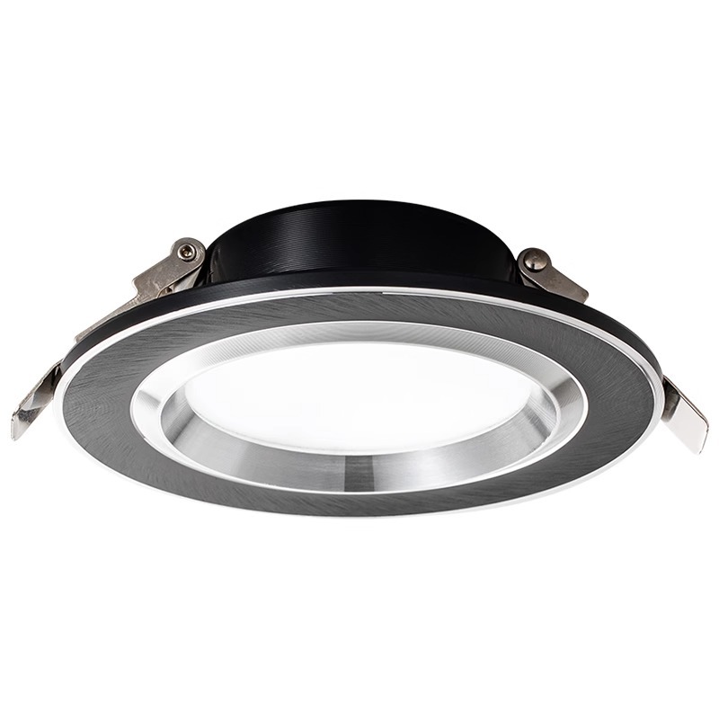 Picture of Downlight Embedded Hole Light LED Downlight Built-in Downlight Anti-glare Household Three-color Variable Light Downlight Living Room Away