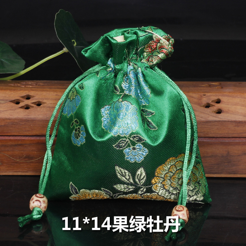 Picture of Osmanthus sachet sachet pendant antique Chinese brocade high-grade sachet empty bag bag bag wholesale 11*14