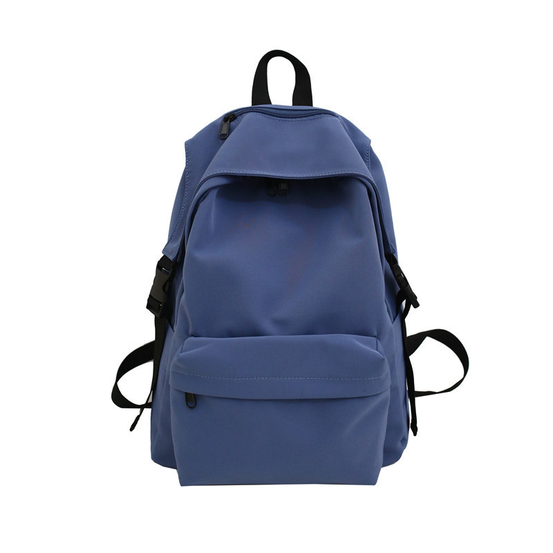 Picture of Japanese Style Solid Color Fashionable Nylon Backpack Women's Schoolbag Women's Korean Style Senior high school Lightweight Backpack Women's College Student Backpack